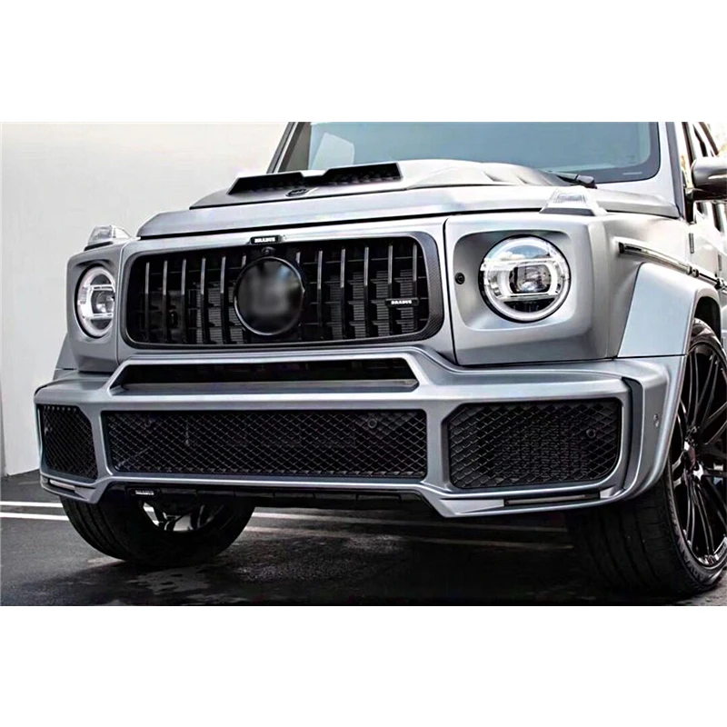 hot selling car body kit  for Benz W464 G Class upgrade to B-brabus style include front and rear bimper assembly with grille