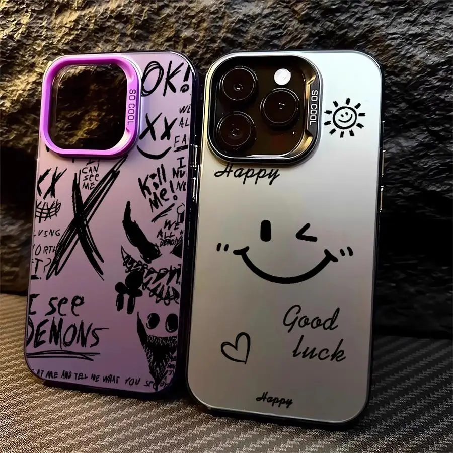 

Phone Case for iPhone 11 12 13 Pro Max 14 15 16 Plus 17 Air 16e Soft Cover Stylish And Cool Patterns