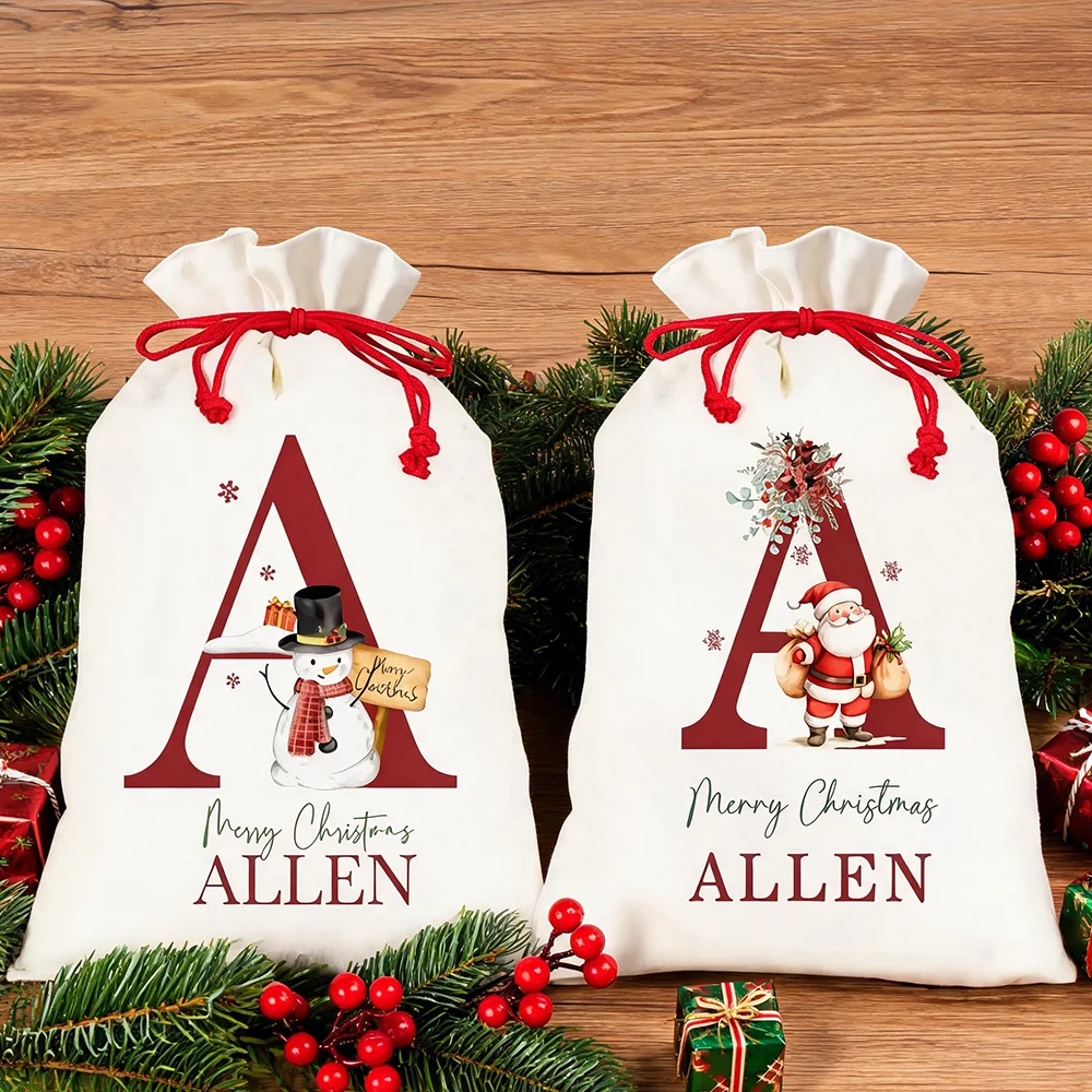 Kids Toys Names - Custom Name and Initial Personalised Christmas