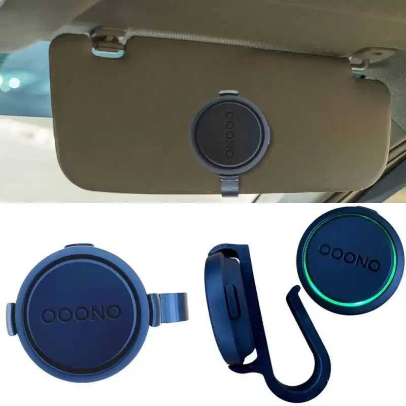 5-1pcs Radar Detector Visor Bracket Heat Resistant Stable Design UV Protection Slide-in Sun Visor Hook for Ooono Co-Driver No1