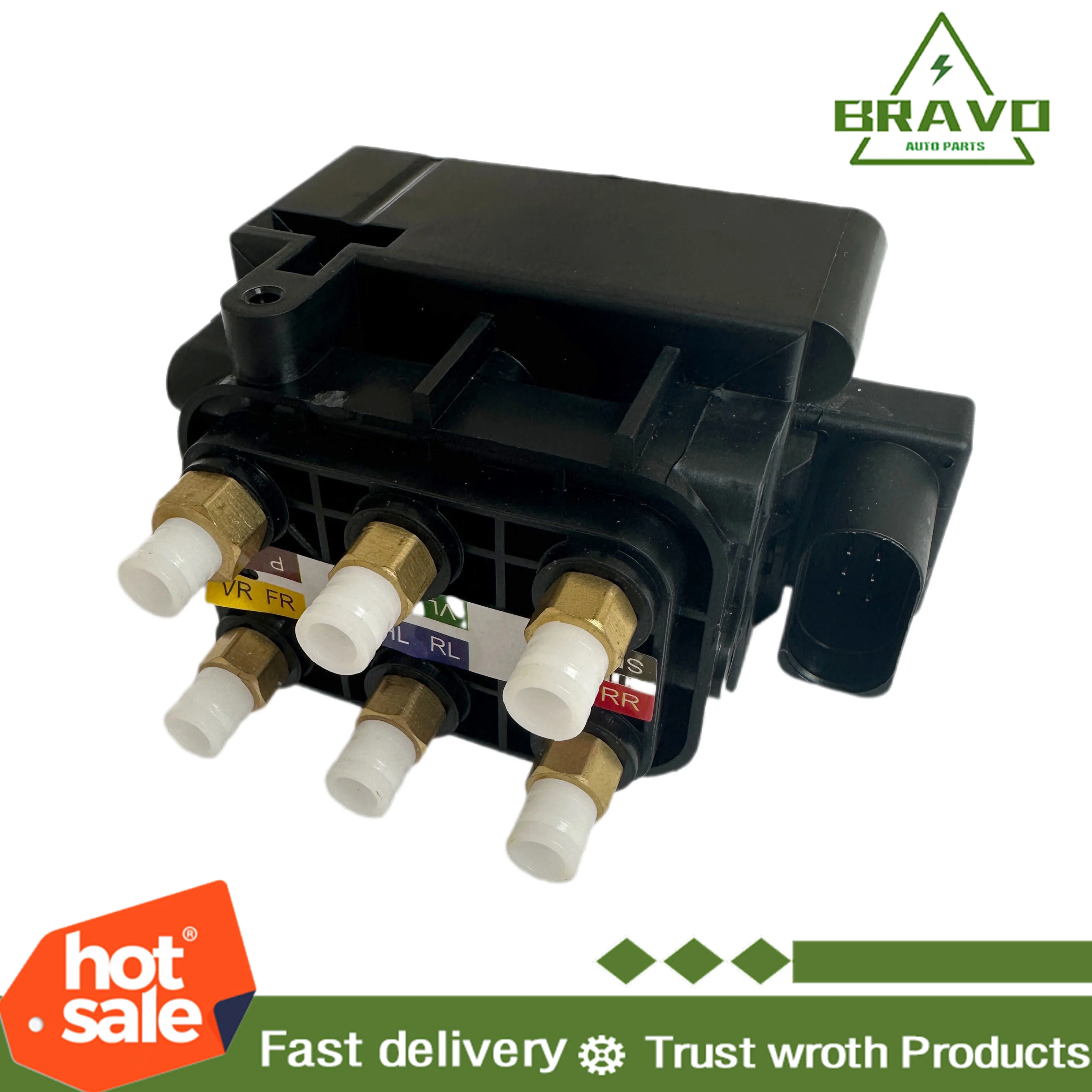 Blok elektrozaworu zawieszenia pneumatycznego do Audi Q7 Jeep Grand Cherokee Porsche Cayenne Panamera Ram 1500 Tesla S Touareg Volvo XC60