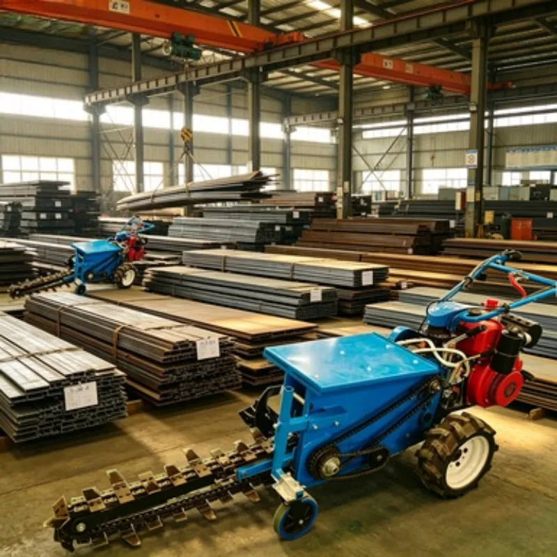 Greenhouse Orchard Fertilization Trenching Machine, Farmland Drainage Tractor Trenching Machine, Trench Digging Machine