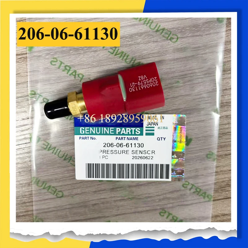 Pressure Switch Sensor 206-06-61130 2060661130 For  PC120-7 PC200-7 PC220-7 PC300-7 PC400-7 Excavator Spare Parts