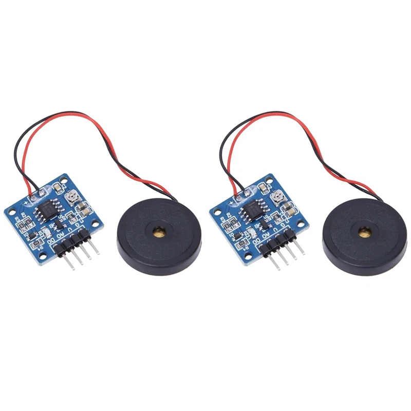 Smart-2PCS Piezoelectric Vibration Tapping Sensor Module Vibration Switch Module Mini Vibration Motors Mini Vibrating Motor