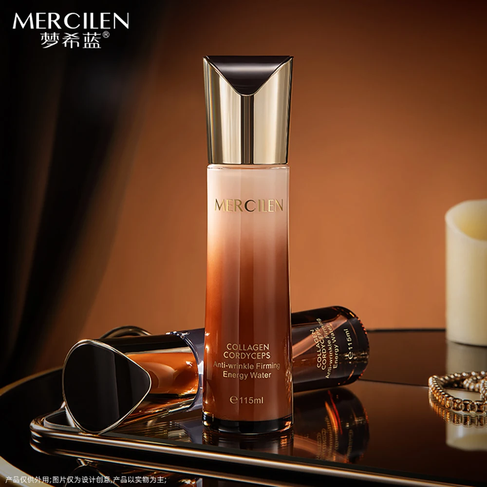 Cordyceps Reduce Wrinkles Tightening Energy Water Firming Lifting Facial Contour Promote Collagen Empower Elasticity Essence