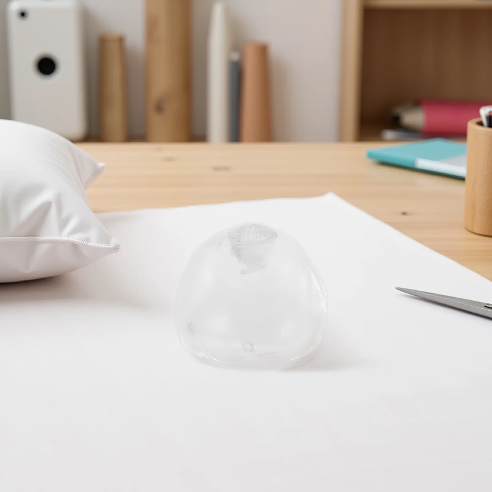 20個入り ストレスボールシェル：詰め替え可能な透明TPRボール - スクイーズボールクラフト用クリアシェル - DIYストレス解消おもちゃ 空の球体