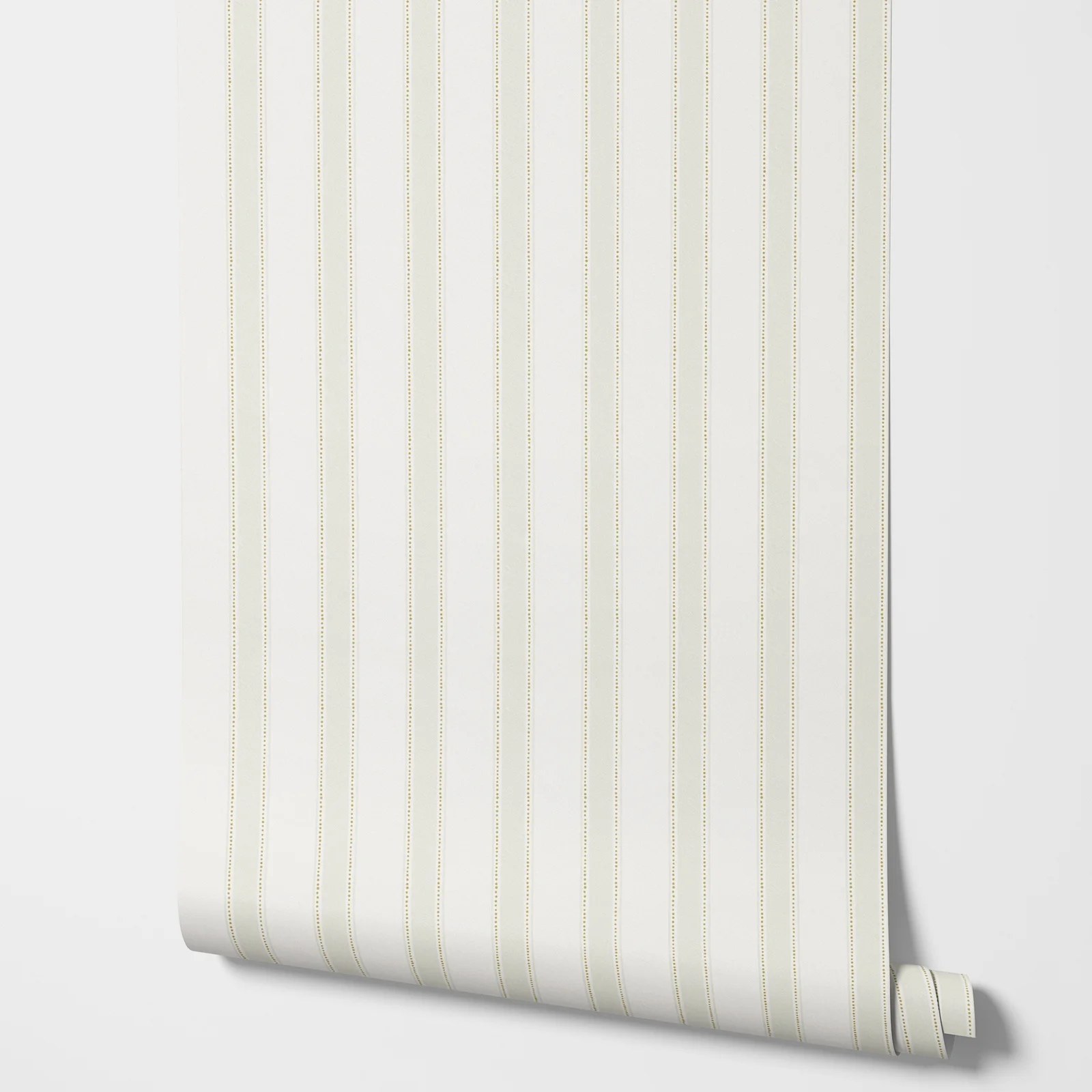 Gustav Light Green Peel and Stick Wallpaper,Geometric Strip Pattern Wall Papers For Home Decoration Wall Art,Self-adhesive