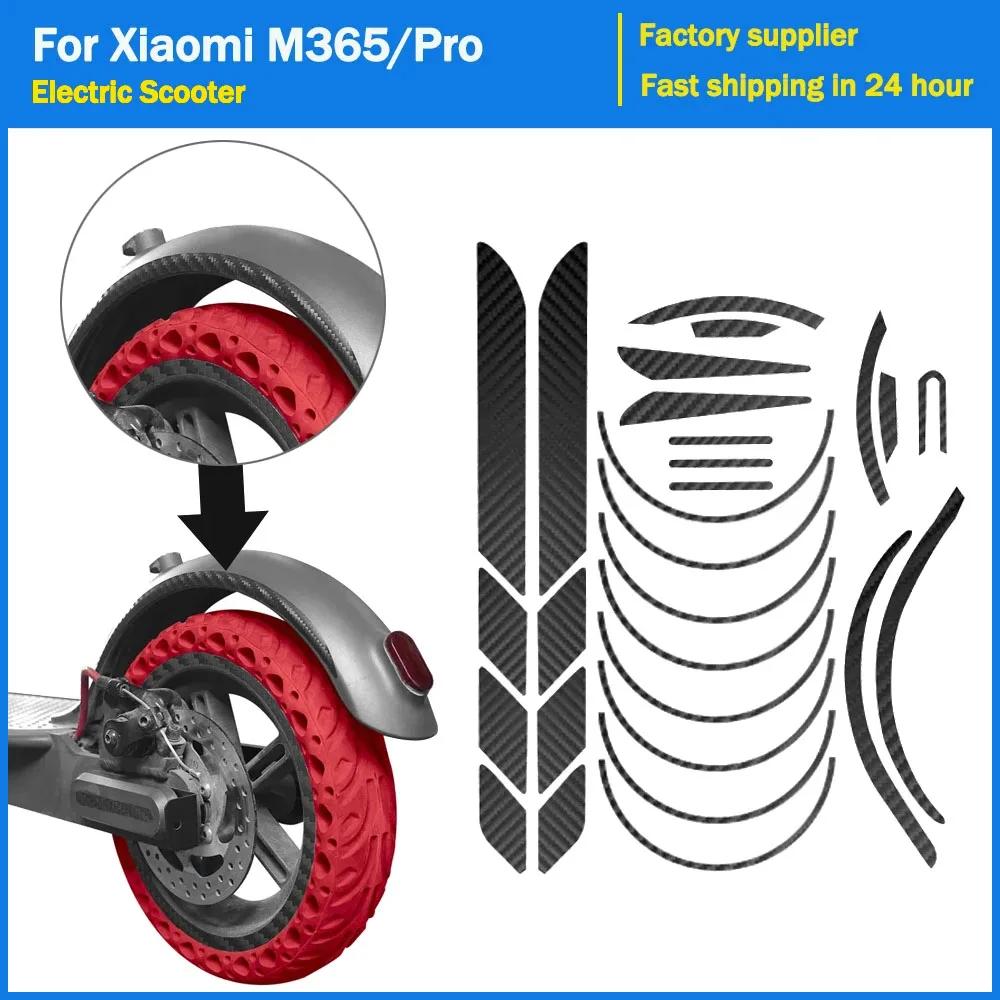

Carbon Fiber Film Sticker for Xiaomi M365 1S M187 Pro Pro2 Electric Scooter Kickscooter Body Decoration Stickers Accessories