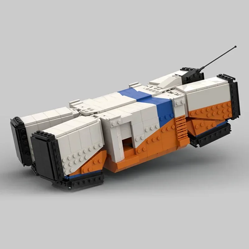 Model pojazdu miejskiego Moc Klocki konstrukcyjne Pojazd ratunkowy Straży Wybrzeżnej Technologia Klocki modułowe Prezent Zabawka świąteczna Zestawy DIY Montaż