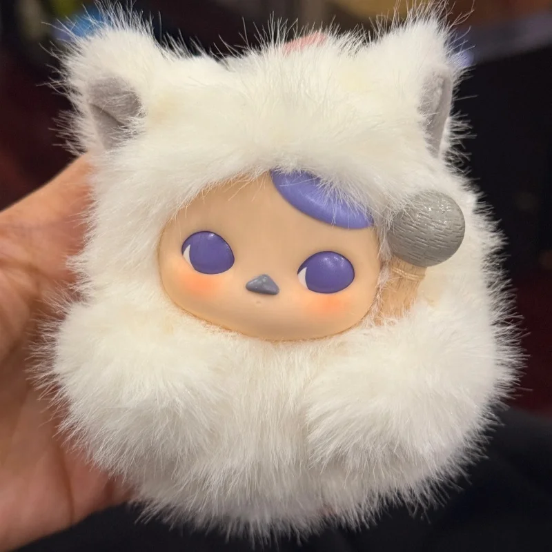 

Оригинальный Pop Mart Pucky Tap Tap Babies: Слепая коробка, виниловая плюшевая подвеска-брелок, настольное украшение, праздничный подарок для коллекционеров