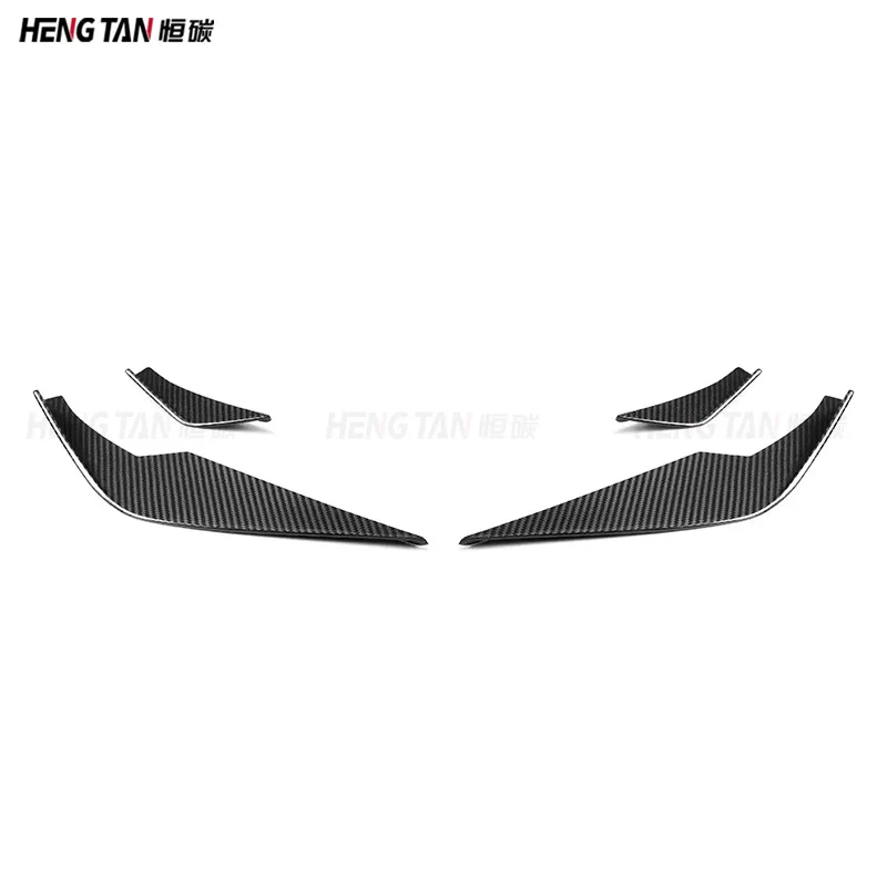 مناسبة لسيارات BMW M3 M4 G80 G82 ألياف الكربون المعدلة VS المصد الأمامي سكين الهواء تحويلة 2021 +