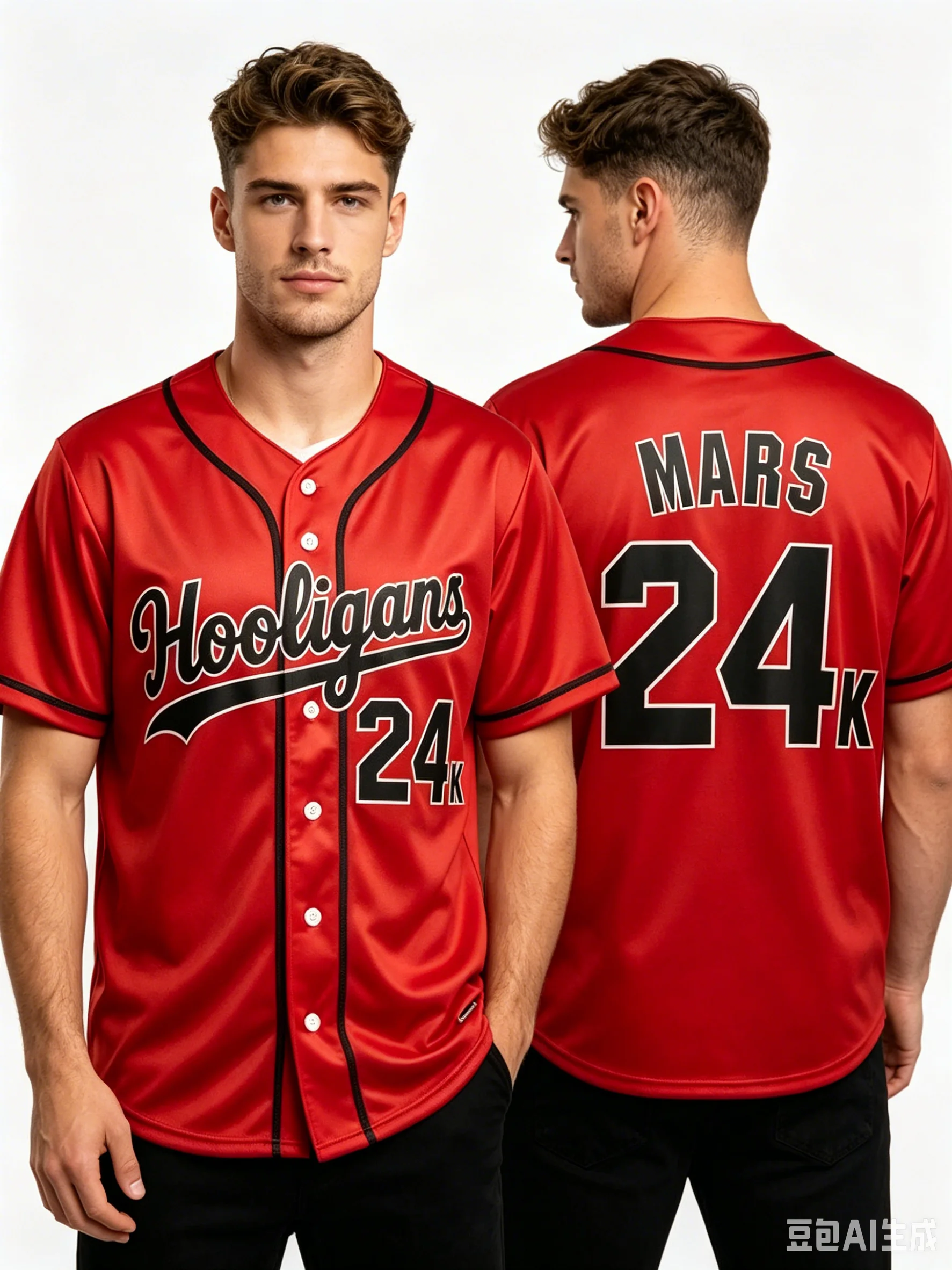 Camiseta de Béisbol Retro de Verano 2026, Estilo Bruno Mars Hooligans 24K Magic, Informal, Transpirable, Holgada, para Conciertos de Música y Ropa Urbana