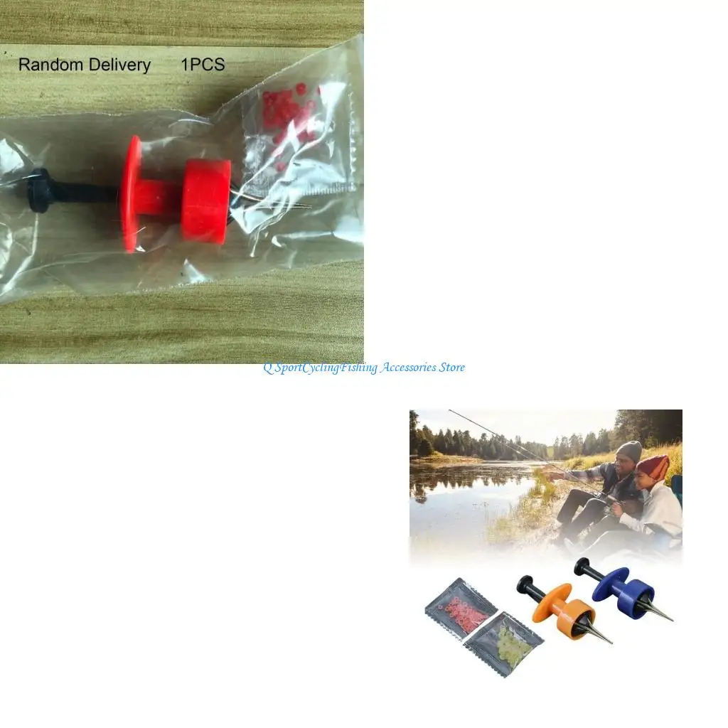 

Pellet Bander Tool Set with Baits Band Pellet Baits Bander Rubber Band Banding Coarse Fishing Terminal Tackle