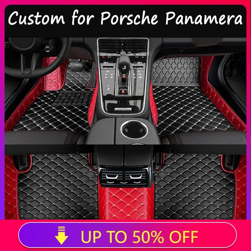 

Car Mats Floor For Porsche Panamera 970 Chassis G1 SWB 4seat 2009~2013 Anti-dirt Car Floor Mats Right Hand Drive Car Accessories