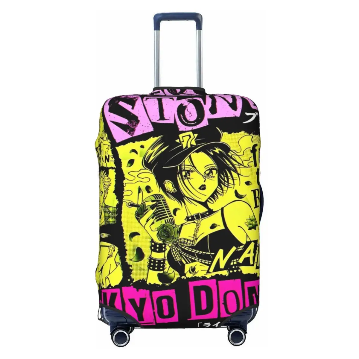 Anime Manga Suitcase Cover Business Vacation Practical Luggage Accesories Protection