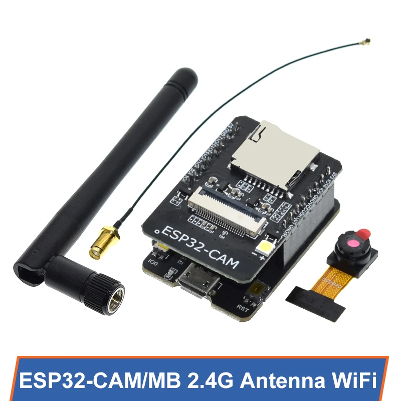 ESP32-CAM moduł WiFi antena 2.4G ESP32 szeregowy do WiFi ESP32 CAM płytka rozwojowa 5V Bluetooth z modułem kamery GC2640 DIY