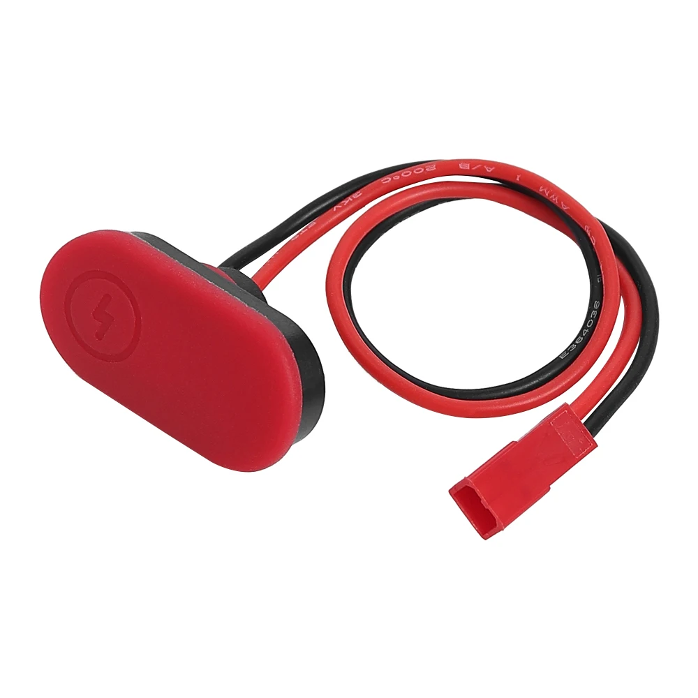 E-Scooter Parts Charger Port for Xiaomi 4 Pro Electric Scooter Accessories Charging Port Charging Hole Cover With Charging Cable