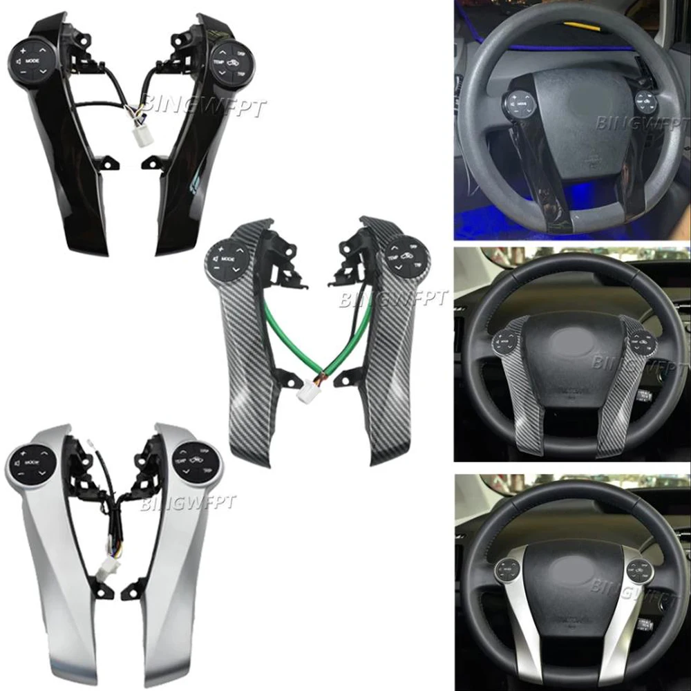 Multifunction Steering Wheel Control Switch 45186-47030 For Toyota Prius Plus 2012-2015 Prius C US 2011-2015 Aqua 2014 view 4