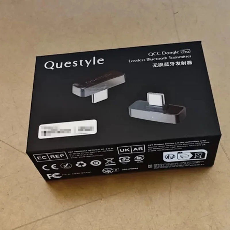 

Questyle QCC Dongle Pro Lossless LDAC Bluetooth 5.4 Transmitter HiFi Wireless Bluetooth Adapter Low Latency Stablize Accessories