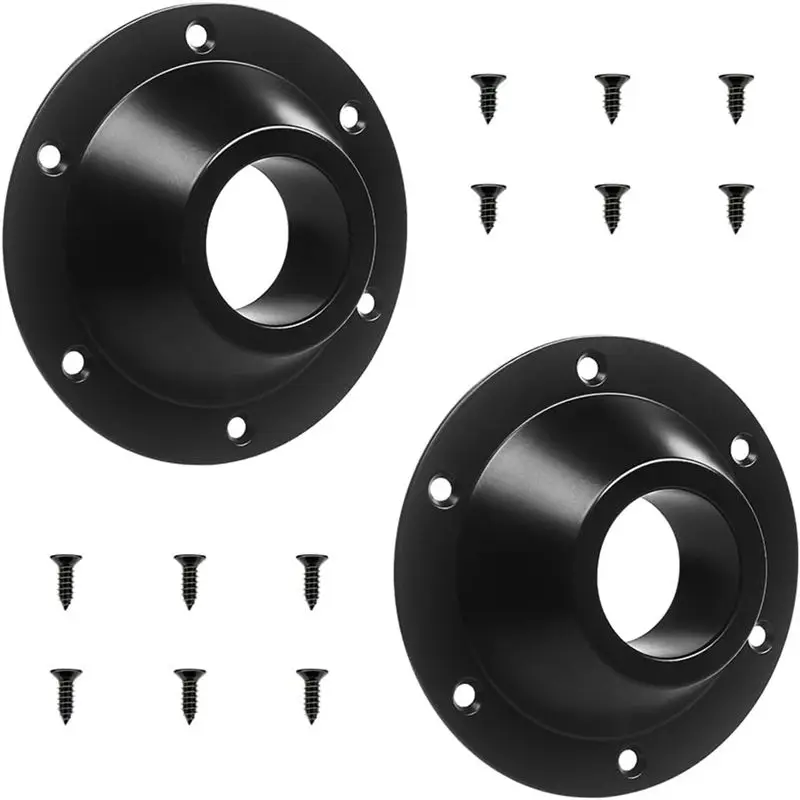 ABJT-2 Pack RV Table Base, RV Pedestal Table Base Flange, Table Leg Base Mount Flush, Table Floor Mounting Base Plate Easy To Us