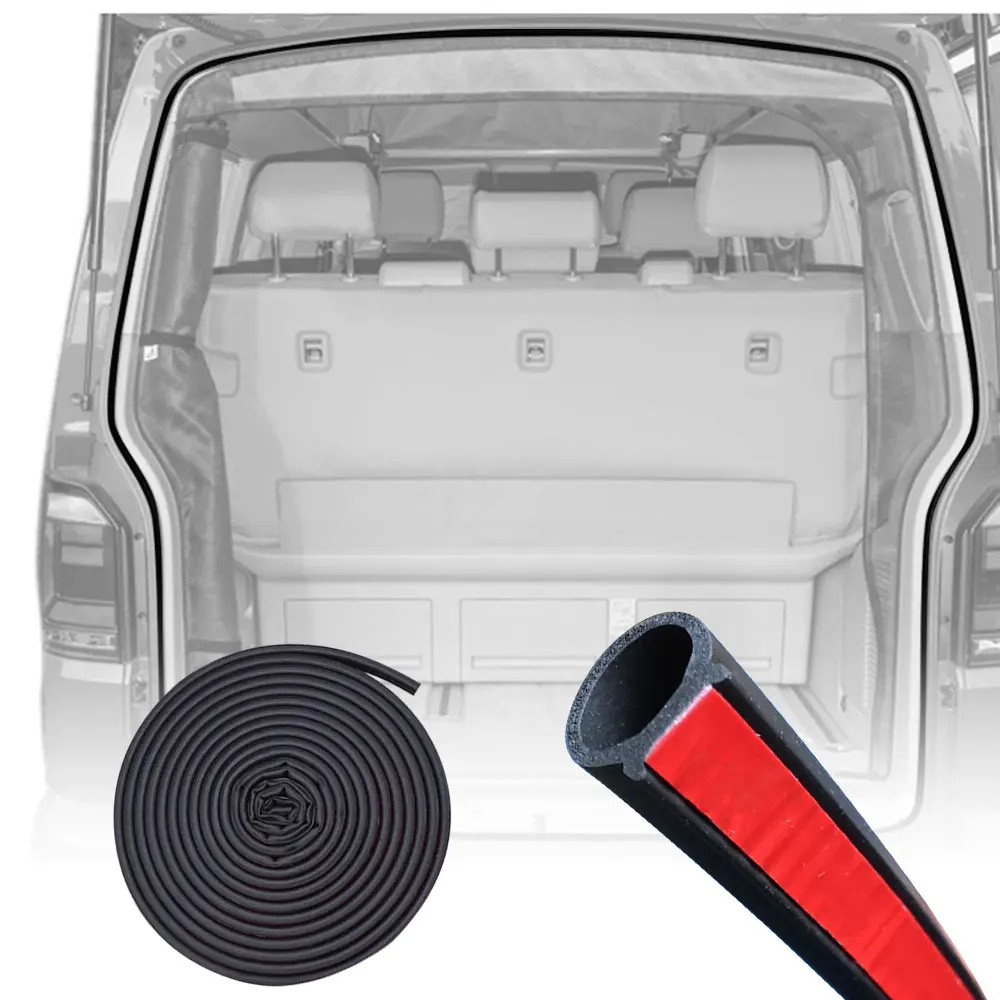 

Уплотнительная лента для двери автомобиля, 5 м, авто резиновый герметик, изоляция типа D, защита от пыли, звукоизоляция, уплотнительная лента для окна автомобиля, резиновые уплотнения