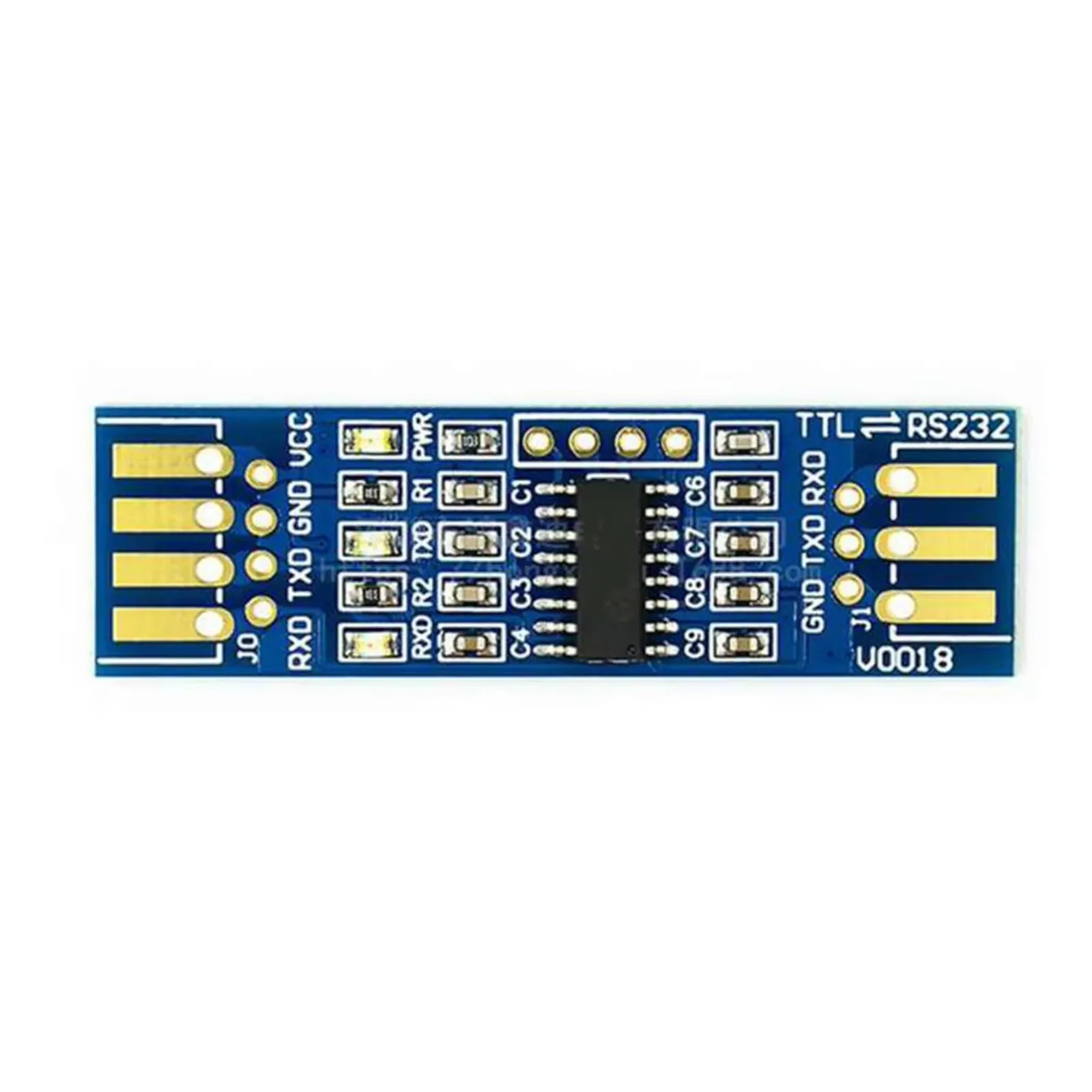 10pcs TTL to RS232 Module TTL RS232 Conversion Module Serial Level Conversion to SP232 for Arduino MCU ARM FPGA GPS Module