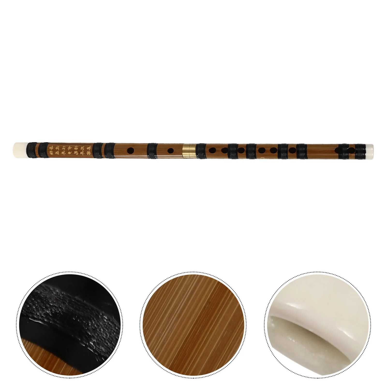 

s Bitter Bamboo Flute Chinese Traditional Kids Dizi Portable Bamboo Flute for Beginners Students Professional Wind Instrument