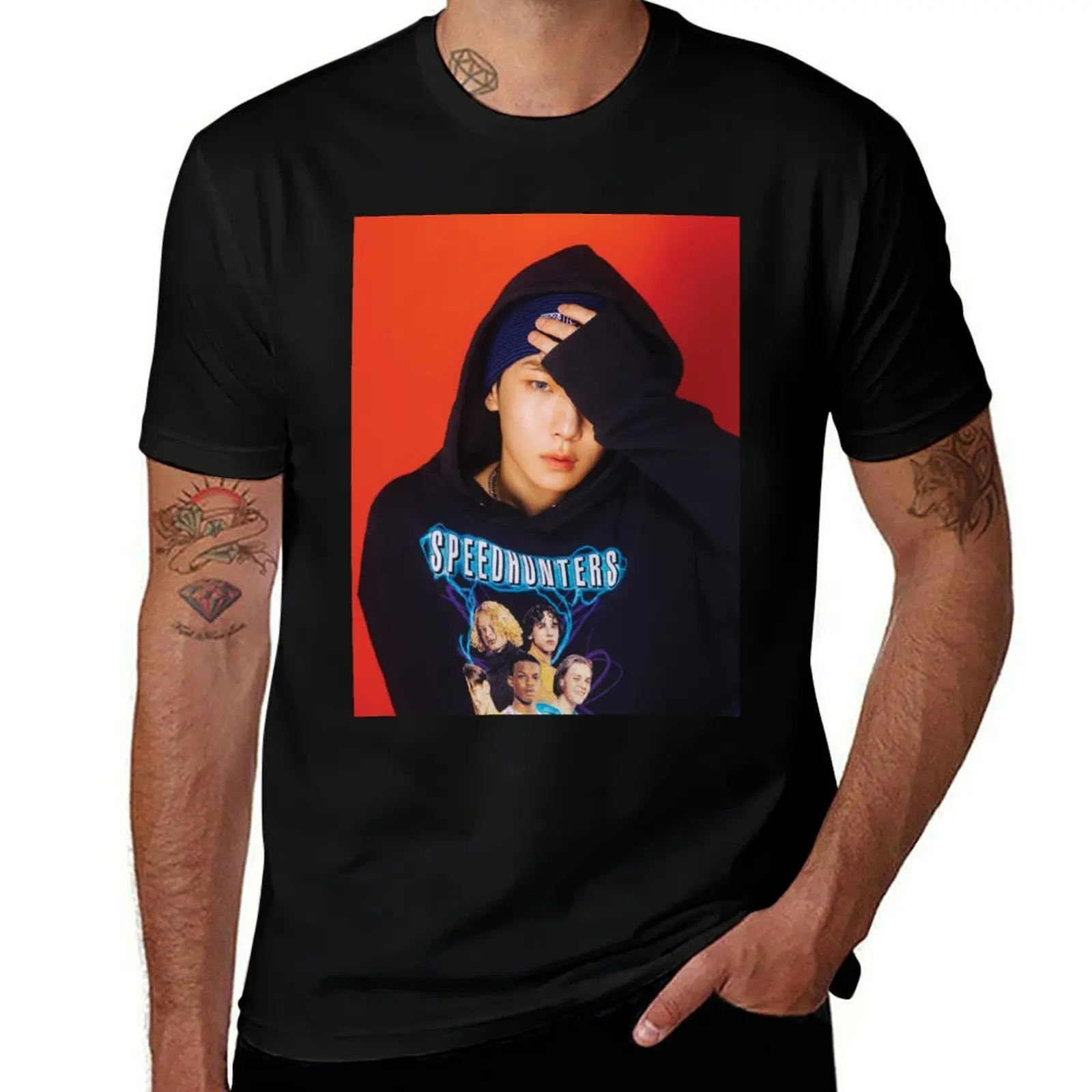 SHINee KEY ONE OF THOSE NIGHTS T-Shirt man t shirts cotton T-Shirt