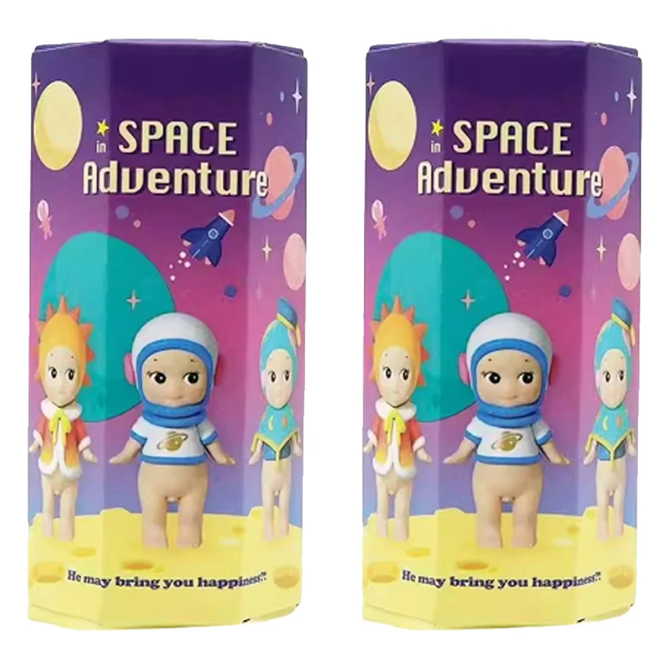 Space Adventure Series Blind Box – 6 Arten von Sammelfiguren, niedliche Mini-Engelspuppen für die Desktop-Dekoration, Otaku Col