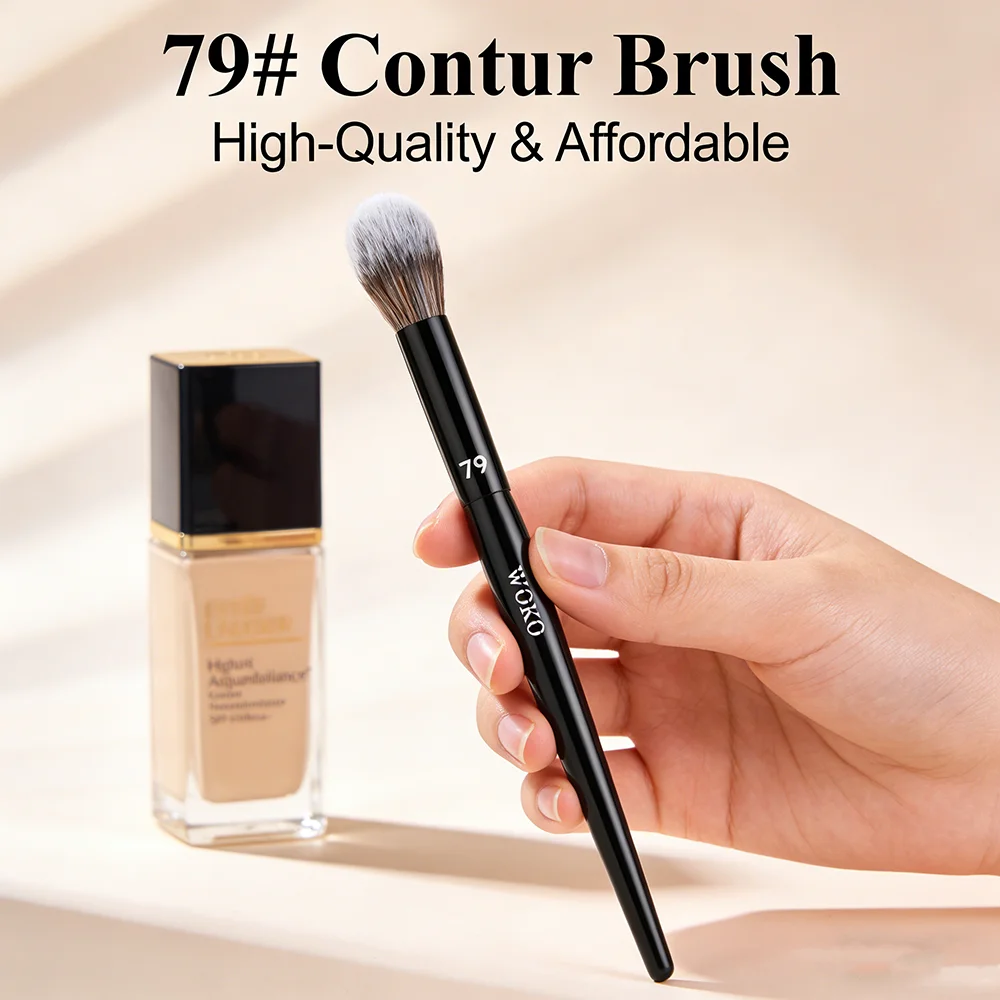 PRO79 Contour Brush Face Contour Setting Powder Sculpting Brush High Quality Tapered Highlighter Contour Powder Makeup Tool