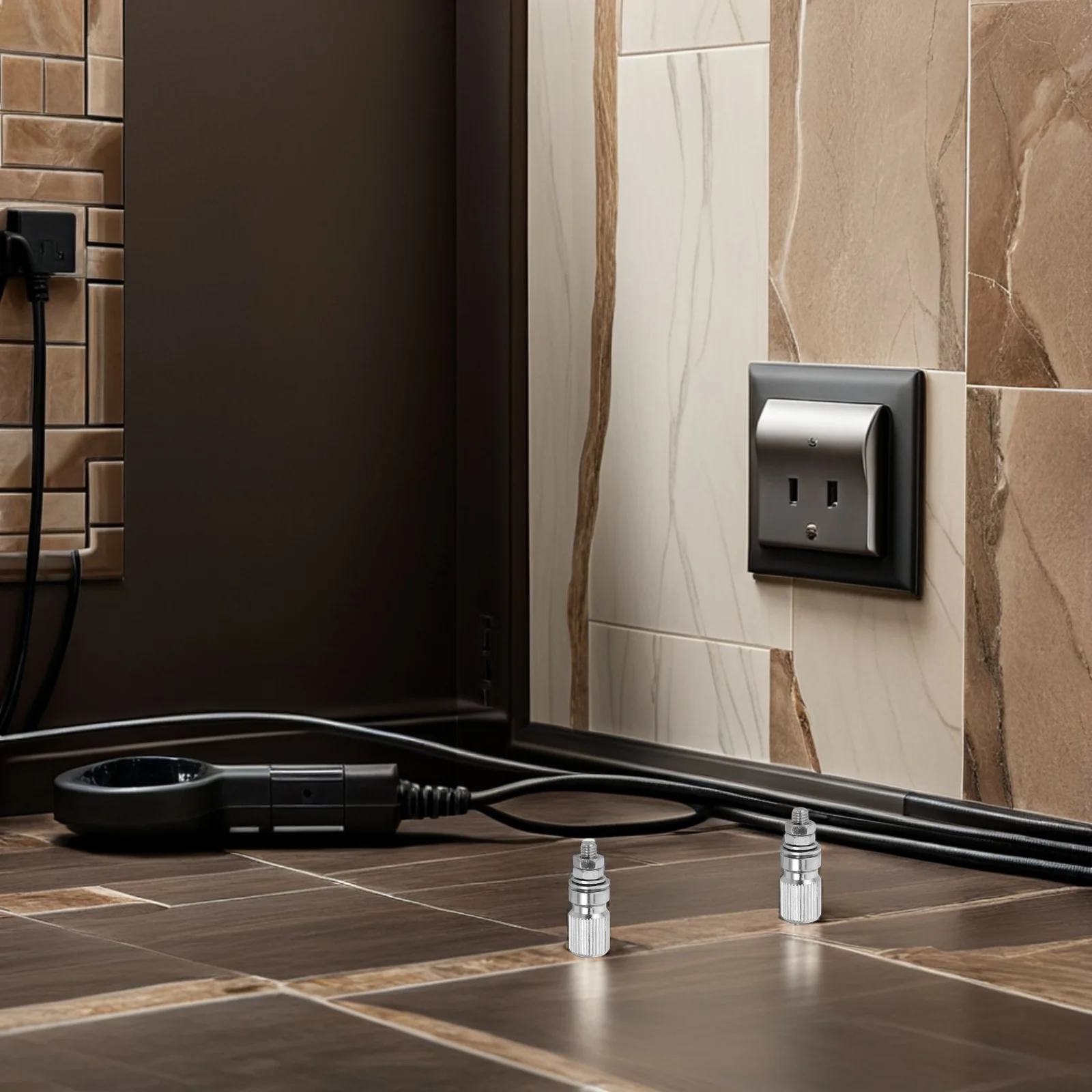 

5Pcs Metal Grounding Post M5 X All-Metal Binding Post Connector for Speaker Terminal Audio Equipment Banana Jack Female