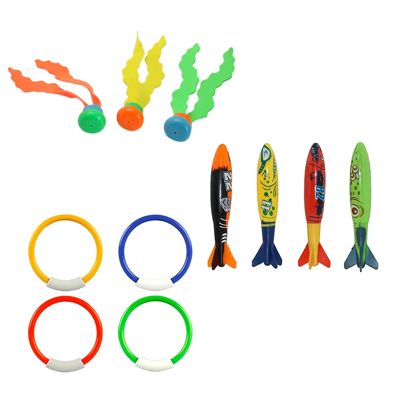 Summer Swimming Pool Diving Toys Children's New Exotic Diving Ring Toys Swimming Pool Diving Ring Water Toys Children Swimming P