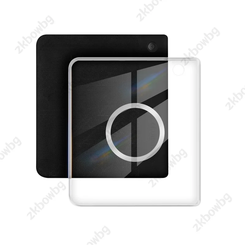 Magnetic Detachable for KOBO Libra Colour/Libra 2 N428 N418 7'' Ebook Case 360° Rotatable 2-in-1 Acrylic PU Leather Stand Cover image 4