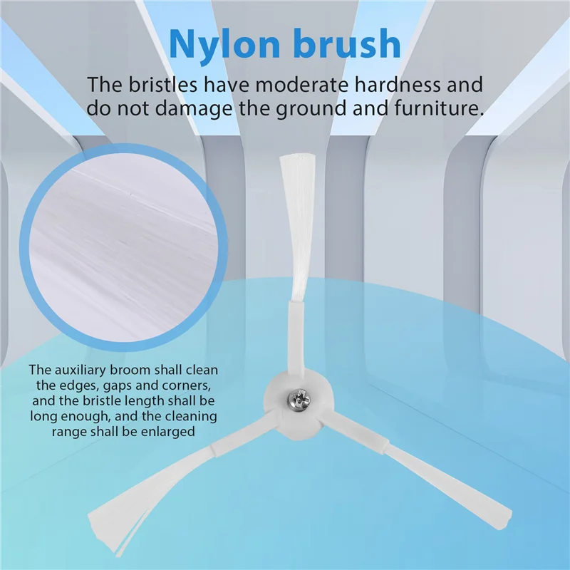 A73M-For Xiaomi G1 Mi Robot Vacuum-Mop الأساسية فلتر HEPA فرشاة جانبية فرشاة رئيسية Mijia الأنظف استبدال الملحقات