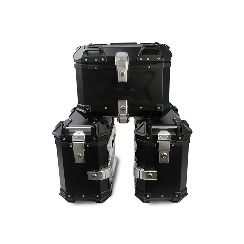 

Motorcycle Accessories Universal 38L Aluminum Alloy Plate Motorcycle Modified Side Box Motor Side Box Travel Case Tool Box