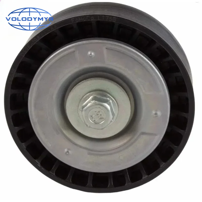 

DS7Z8678A1 Engine Idler Pulley For Ford kuga mk2 2.0 2.5 S-max 2.0 2015 Serpentine Tensioner Pulley Idler with Bolt Washer