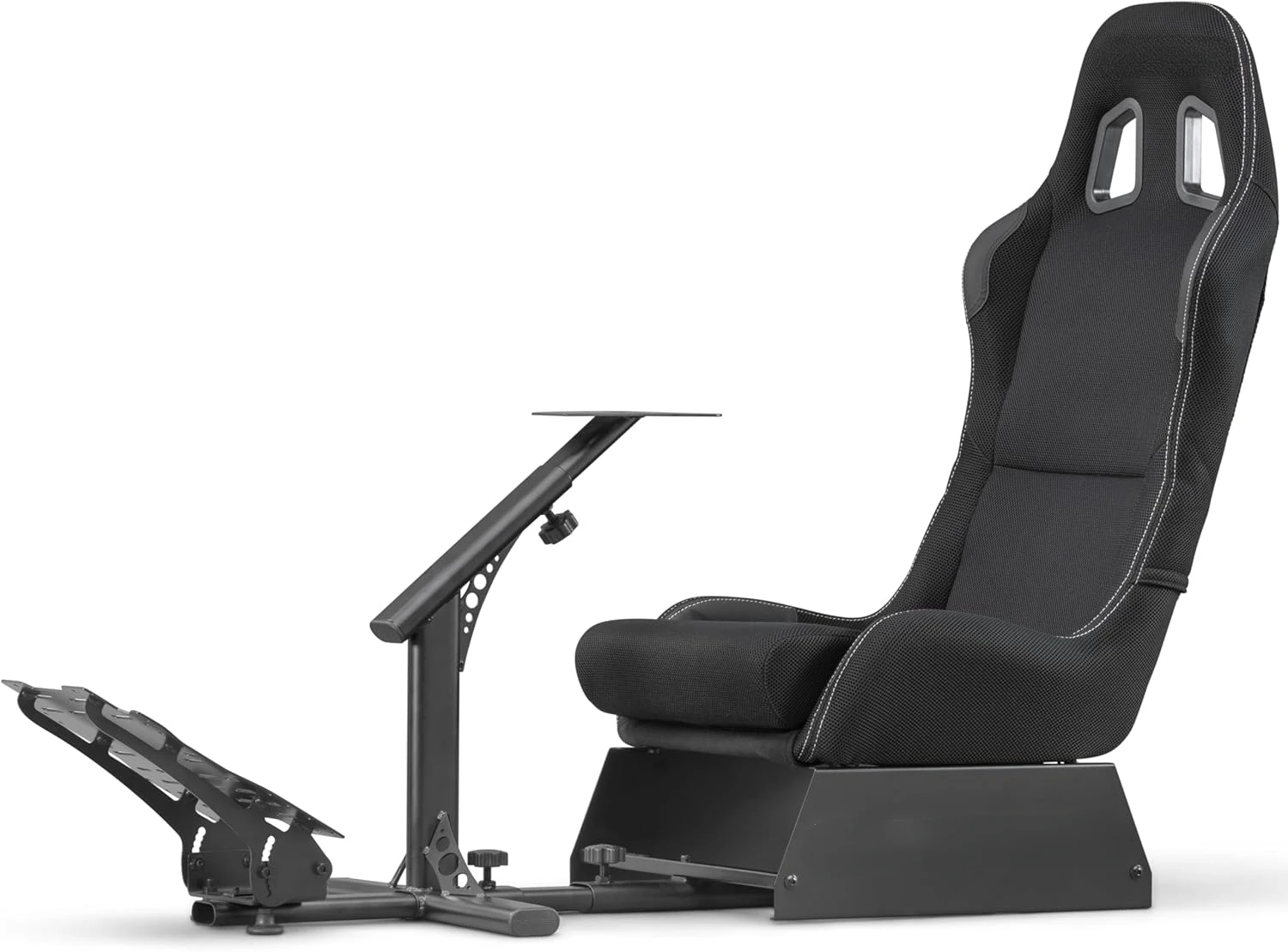 

Evolution Sim Racing Cockpit | Comfortable Racing Simulator Cockpit | Compatible with all Steering Wheels