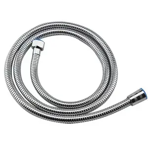 Flexible Stainless Steel Plumbing Hose Shower Head Tube Flexible Bathroom Pipe 1-3m Bath Accessories