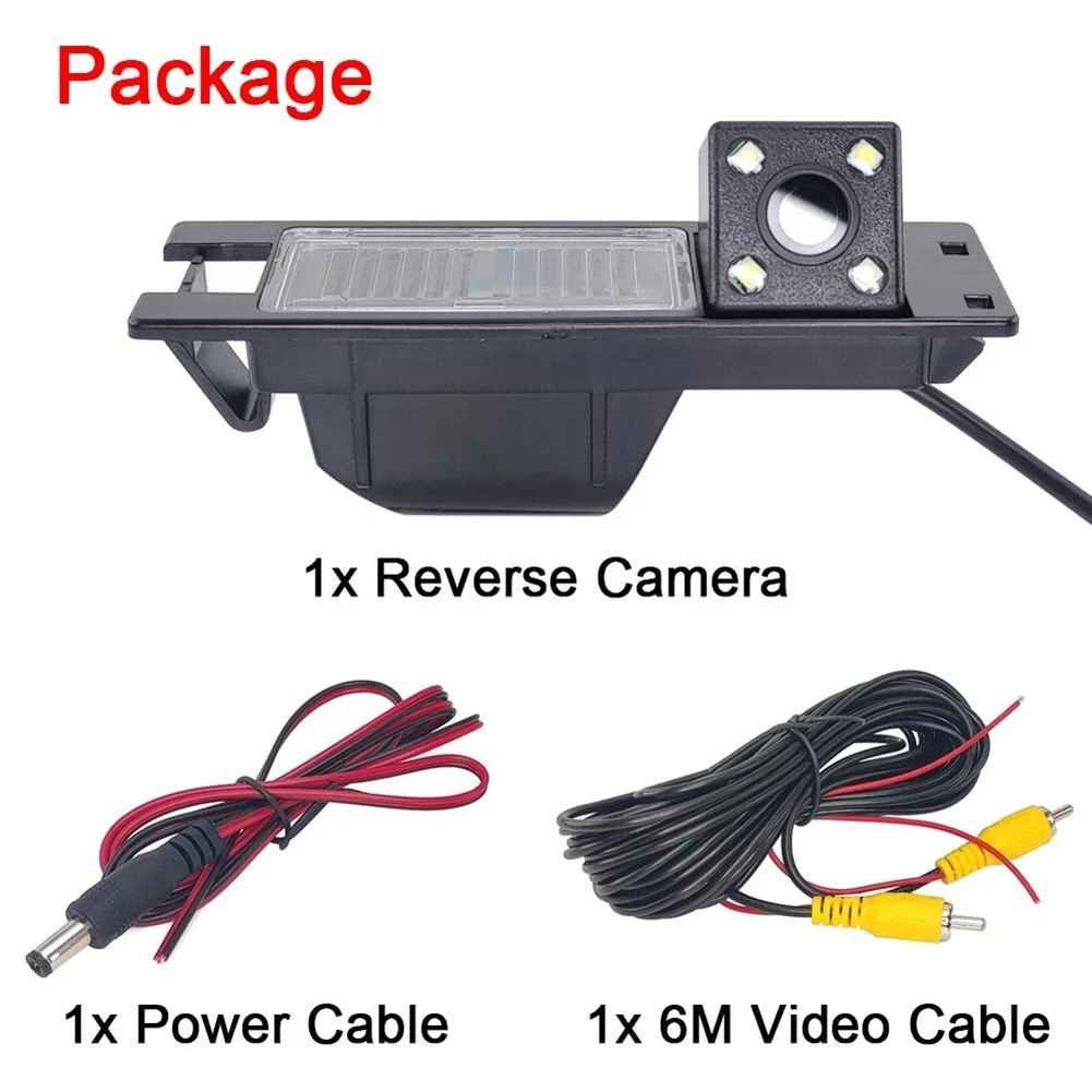Parking Assistance Backup Camera Vehicle Camera 12V Voltage 728 X 512 Effective Pixels Direct Replacement Plastic Material