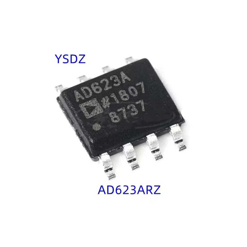 10-100pcs/Lot New Original AD623ARZ AD623 Linear Amplifiers AD623ARZ-R7 INST AMP 1 CIRCUIT 8SOIC