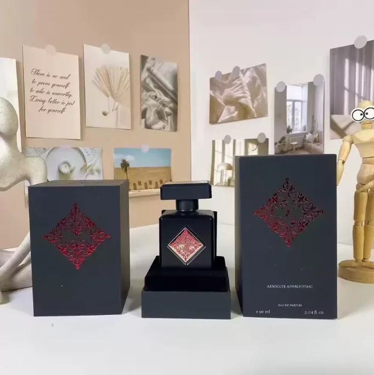 عطر Niche Unisex Initio 90ML برائحة وودي شرقية طويلة الأمد مع مسك الفانيليا والوردي لرائحة يومية أنيقة #3