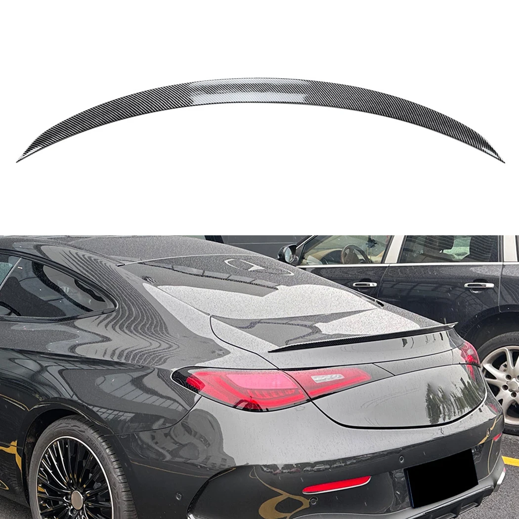 Rear Trunk Roof Lid Spoiler Wing Tail Tailgate Splitter Lip Spoilers For Mercedes-Benz CLE Coupe CLE260 300 CLE53 AMG 2024+