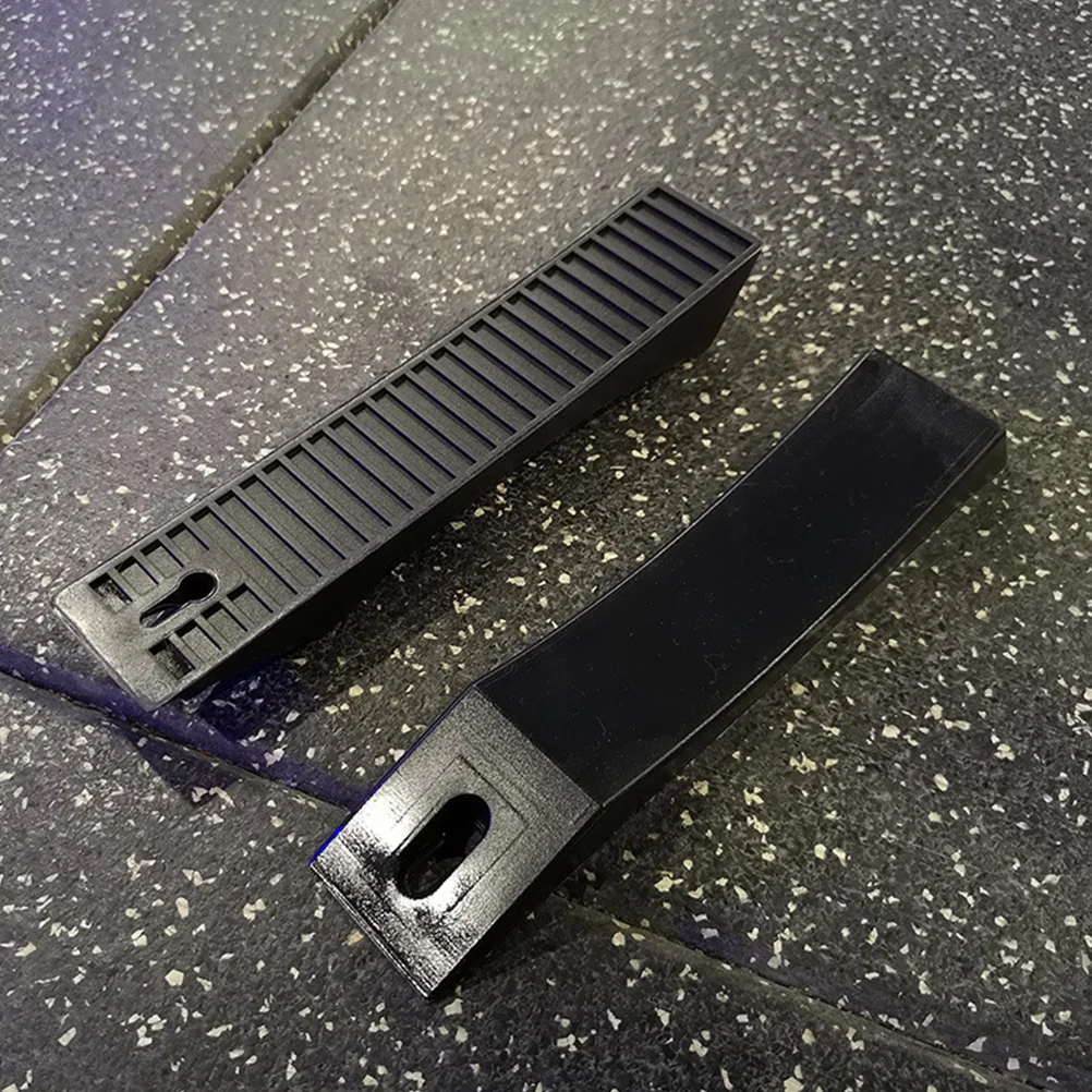 

2Pcs Protective Barbell Deadlift Silicone Jack for Weight Lifting Portable Home Fitness Room Gym Accessories