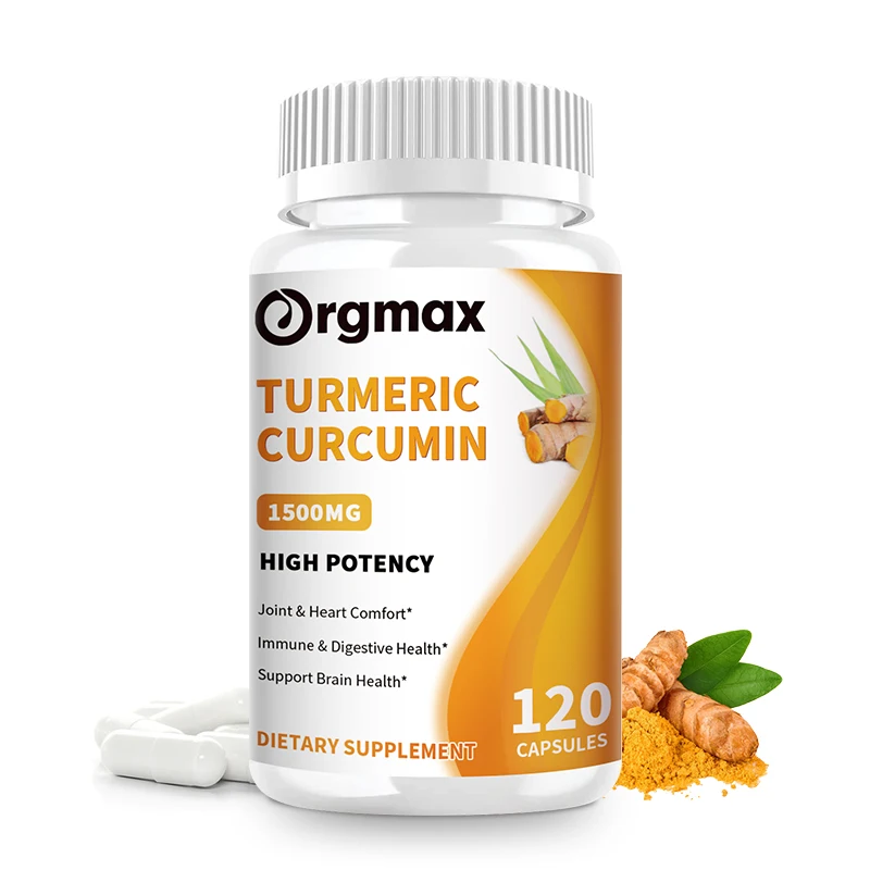 

Turmeric & Ginger Capsules Organic Black Pepper, Apple Cider Vinegar, Supports Metabolism, Cardiovascular Health & Joint Health