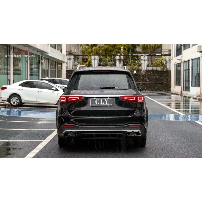 【تخفيضات فلاش】طقم هيكل CLY لمصدات السيارة GLS X167 Facelifts GLS63 مع شبكة GT 2020 2021