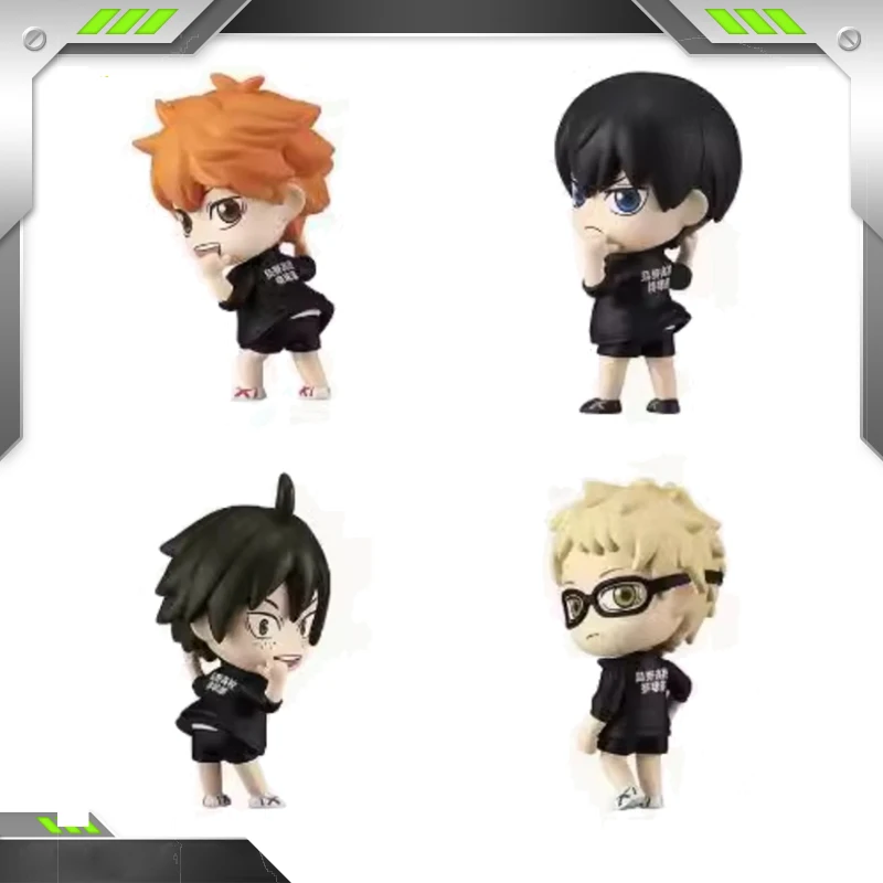 TAKARA TOMY Candy Toy Hinata Shoyo Tobio Kageyama Kei Tsukishima Tadashi Yamaguchi Haikyuu Action Toys Figures Gift