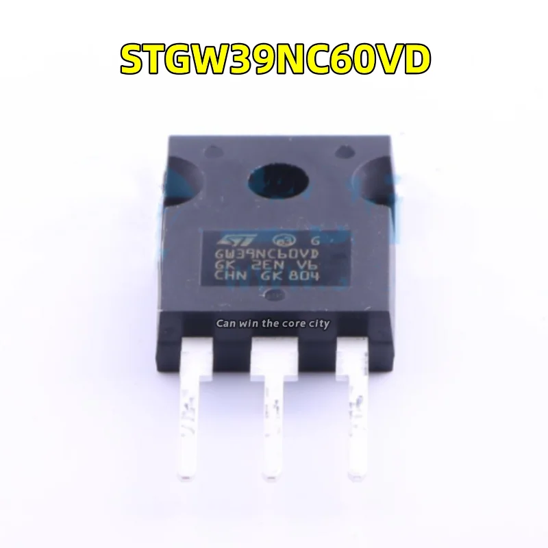 1-100 PCS/LOT STGW39NC60VD New and original imported GW39N60VD IGBT tube 40A600V straight into TO-247