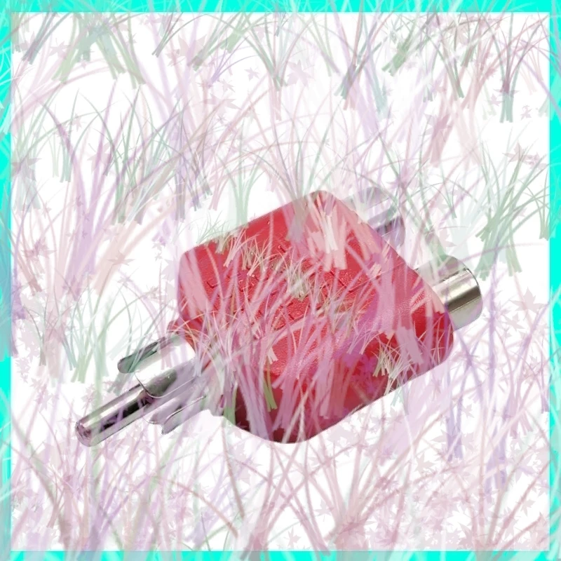 1/4pcs RCA Y Splitter Connector 1 Male to 2 Female Adapter AV Jack RCA Plug To Double Cable Audio Video Plug Converter for CCTV