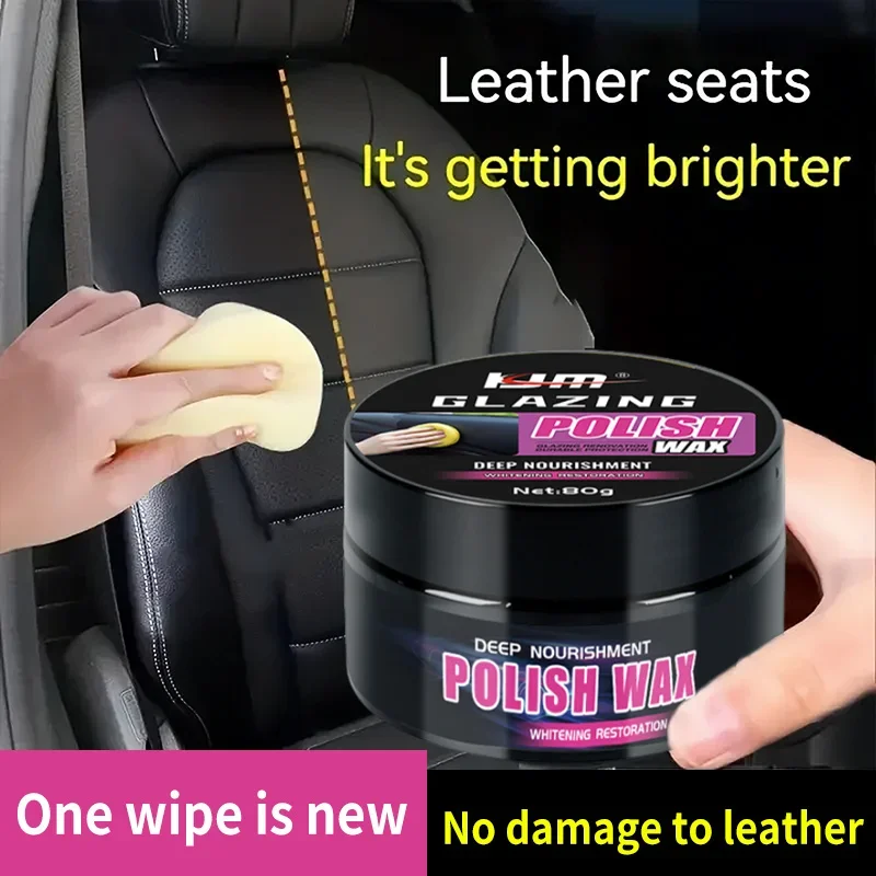 Car Seat Cover Trim Repair Kit - or car interior leather repair and refurbishment protection- Deep moisturizing protection clean