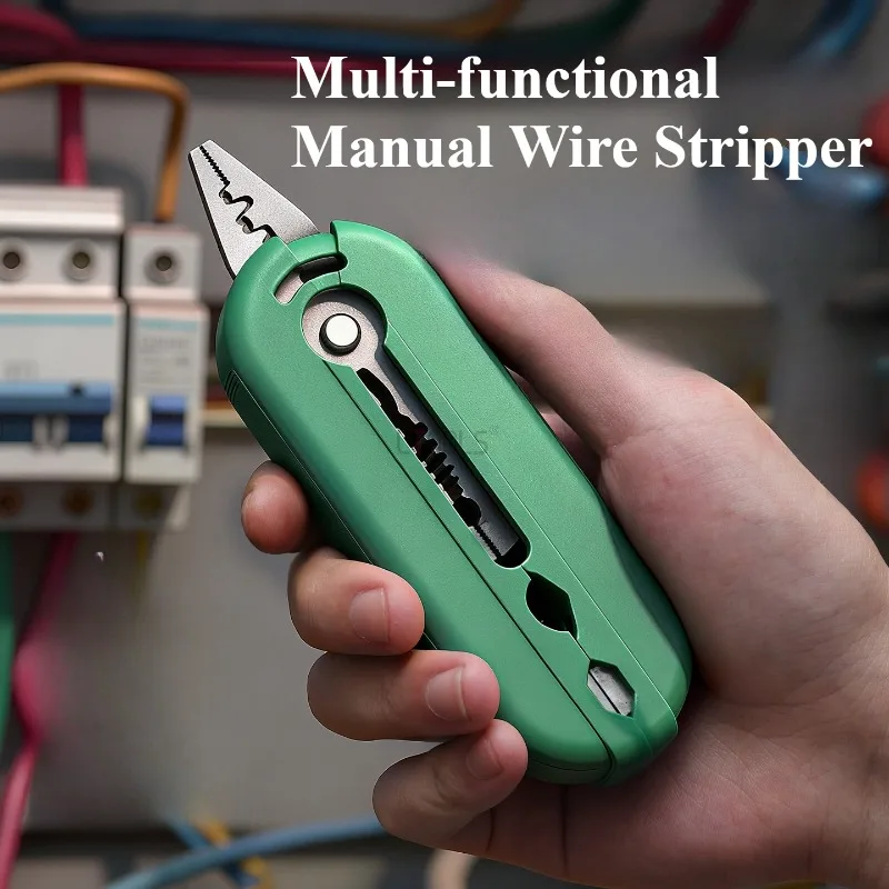 

Многофункциональный ручной инструмент для зачистки проводов, мини-портативный бытовой инструмент для зачистки проводов и сетевых кабелей, режущие связывания, разделительные ручные инструменты
